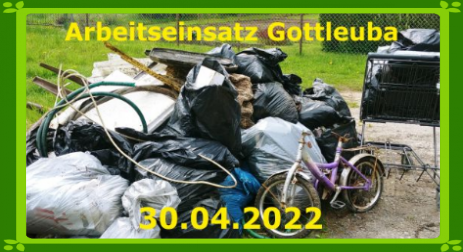 Müllsammlung Gottleuba Angelverein Stadt Pirna
